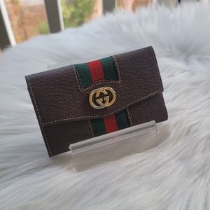 🔑 Gucci Web GG Logo 6 Key Holder